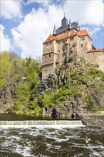 Kriebstein Castle with Zschopau