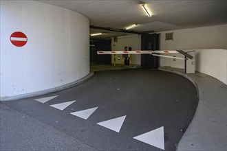 Car park exit