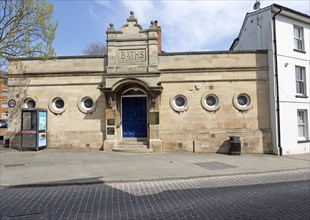 Historic building of Fore Street swimming pool