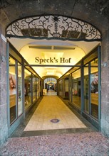 Specks Hof shopping arcade
