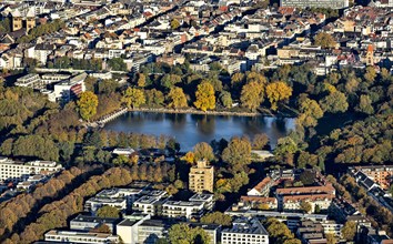 Aachen pond in the inner green belt