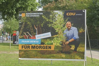 Election poster Frank Bewig