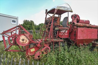 Exhibition of historical agricultural machinery