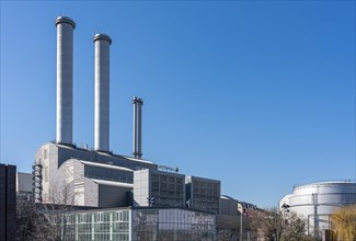 Vattenfall power plant at Schillingbruecke in Berlin