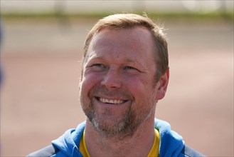 The Ukrainian national handball coach Slava Lochmann. Grosswallstadt