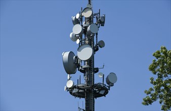 Mobile phone transmitter mast