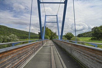 Cycle path bridge near Frankenroda