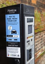 Pay to Park from Your car