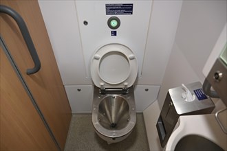 Toilet in an Intercity