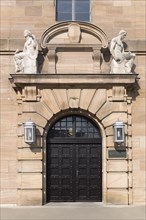 Entrance portal of the courthouse