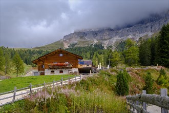Ochsenhütte below the Catinaccio