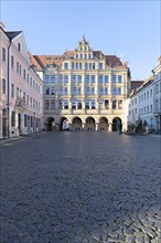 Untermarkt with town hall and Hotel Börse Görlitz