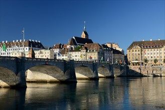Rhine with Middle Bridge and St. Martin's Church