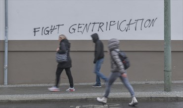 Graffiti against gentrification