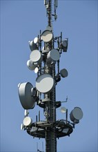 Mobile phone transmitter mast
