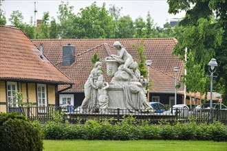 Caroline-Mathilde Monument at the East Entrance