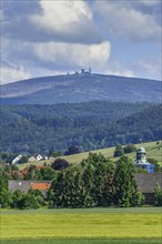 Harz Mountains with Brocken