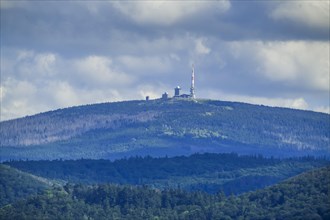 Harz Mountains with Brocken