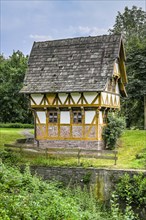 Old gauge house on the Weser