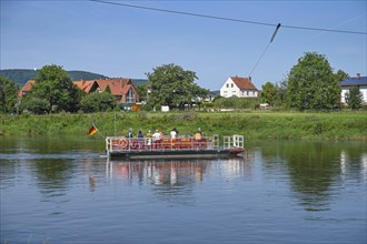 Weser ferry Würgassen
