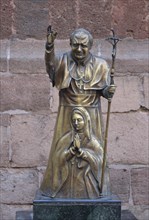 Statue of Pope John Paul II Mexico City