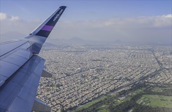 Aerial view Mexico City