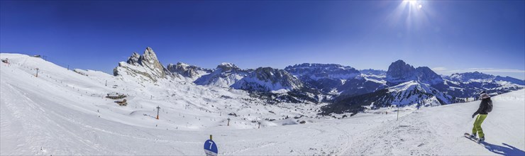 Ski area at the Geisler Group