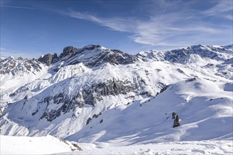 Mountain world near Couchevel Moriond