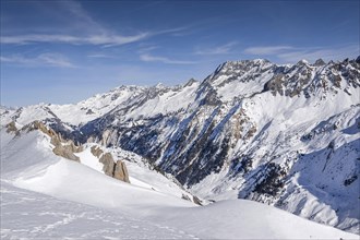 Mountain world near Couchevel Moriond