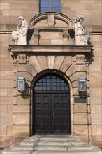 Entrance portal of the courthouse