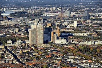 Residential high-rise Uni-Center and Cologne Justice Centre with Regional Court