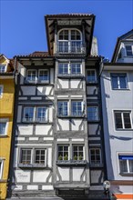 Half-timbered facade