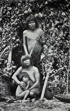 Extinct Tierra del Fuego Indians of the Yamana tribe