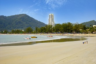 Patong Beach with Patong Tower