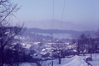 View of Bad Toelz and Blomberg