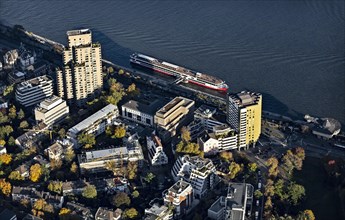 High-rise residential buildings Mevissenstrasse and Konrad-Adenauer-Ufer