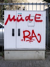 Graffiti on a power box