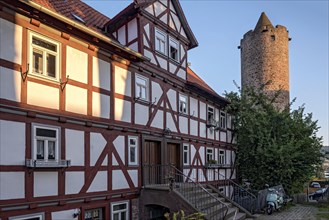 Historic half-timbered house of the Amtsschultheiss