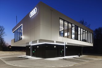 First Audi Charging Hub