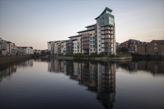 Sligo town apartments on the River Garavogue near Wild Atlantic Way Sligo