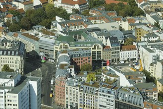 Aerial view Hackescher Markt