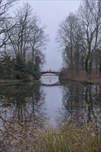 Bridge at the carp pond