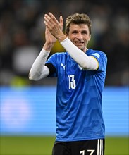 Final cheer for Thomas Mueller GER