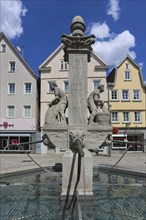 Tanners' and dyers' fountain in Wilhelmstrasse by Professor Josef Zeitler