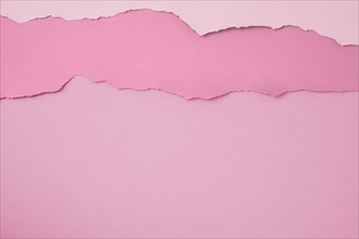 Arrange pink papers