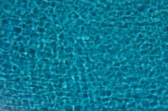 Swimming pool water abstract