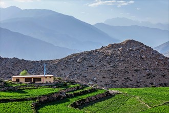 Nako village in Himalayas