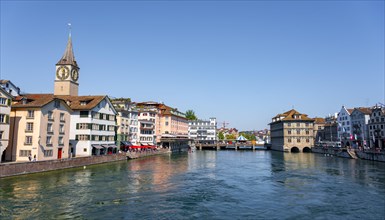 Limmat and Old Town of Zurich