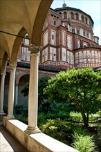 Inner courtyard of Santa Maria delle Grazie church