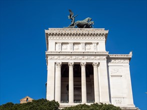 Quadriga on the Monumento Vittorio Emanuele II